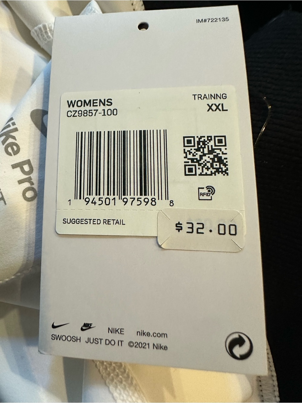 Nike Women's 3” Pro Shorts New With Tags - Picture 4 of 4